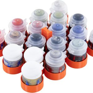 Feldherr Paint Rack for Citadel paint pots (12 ml) - 18 compartments