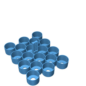 Feldherr Paint Rack for Citadel paint pots (18 ml / 24 ml) - 18 compartments