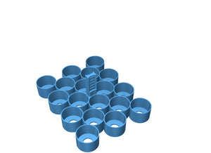 Feldherr Paint Rack for Citadel paint pots (18 ml / 24 ml) - 18 compartments