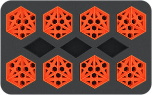 Feldherr Bundle with Half-Size foam tray + token holders for tokens and small game material