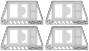 4 pcs. value pack Feldherr Player Board for Eldritch Horror