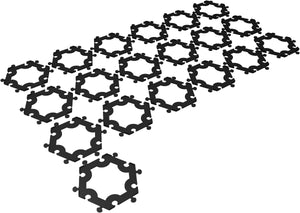 Feldherr Sector Hex tile holder for Eclipse: Second Dawn for the Galaxy