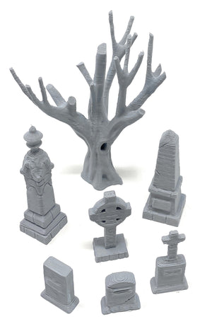 Gravestone Set 01