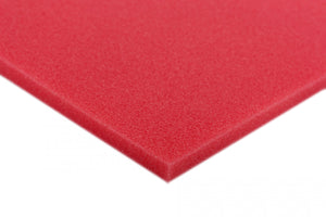 FS010Bred10 10pcs. 345 mm x 275 mm x 10 mm colored foam for Shadowboard red