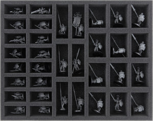 FS040A017 Feldherr foam tray for Ossiarch Bonereapers - 34 compartments