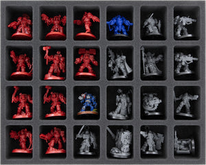 FS050A078 Feldherr foam tray for Space Marines - 24 compartments