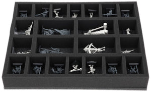 FS050A121 Feldherr foam tray for Tribes of Orcs and Goblins - 22 compartments