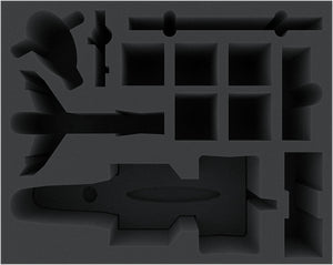 FSKC100BO 100 mm full-size foam tray for Star Wars X-WING C-ROC Cruiser, Hound's Tooth, JumpMaster 5000 and Slave 1