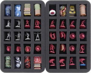 Feldherr Storage Box set for Jagged Alliance: The Board Game