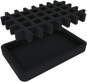 Feldherr Storage Box FSLB250 for Warhammer Quest: Cursed City - Nightwars + Nemesis - expansions + 32 miniatures