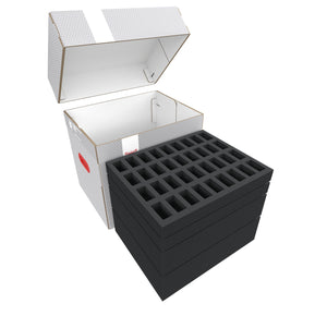 Feldherr Storage Box for 108 miniatures + large tanks / monsters