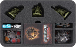 Feldherr Storage Box FSLB310 for Warhammer Underworlds: Beastgrave - 8 warbands + Dreadfane warbands + Primal Lair