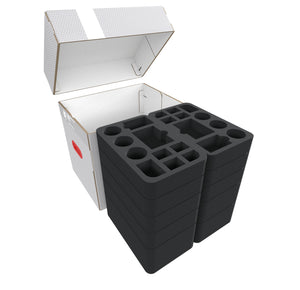 Feldherr Storage Box FSLB310 + MEDIUM bag for Bloodborne: The Board Game - 4 Optional Buys + Hunter's Dream Extras + Blood Moon Box