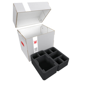 Feldherr Storage Box FSLB310 + MEDIUM bag for Bloodborne: The Board Game - 4 Optional Buys + Hunter's Dream Extras + Blood Moon Box