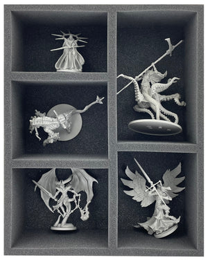 Feldherr Storage Box Set for Massive Darkness 2: Hellscape - core game + Heavenfall: Campaign Mode expansion