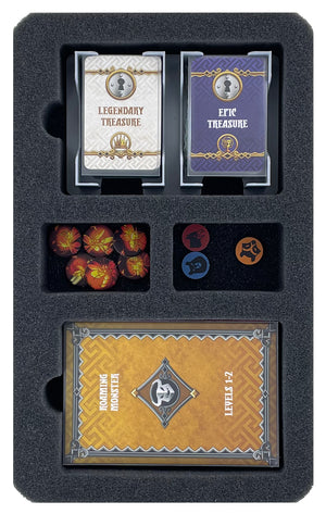 Feldherr Storage Box Set for Massive Darkness 2: Hellscape - core game + Heavenfall: Campaign Mode expansion