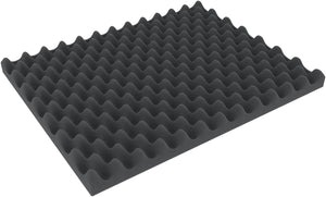 FSNP050 50 mm Convoluted foam - full-size
