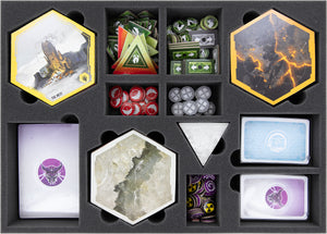 Feldherr foam set for Tsukuyumi: Full Moon Down (Second Edition) - Miniatures Edition - core game box