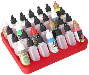 Feldherr Paint Racks with 4l Really Useful Box - 49 paint bottles + accessories