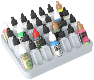 Feldherr paint rack for 4l Really Useful Box - 28 paint bottles