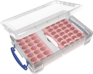 Feldherr Paint Racks with 4l Really Useful Box - 49 paint bottles + accessories