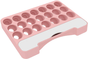 Feldherr paint rack with brush compartment for 4l Really Useful Box - 21 paint bottles