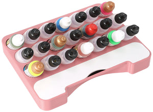 Feldherr paint rack with brush compartment for 4l Really Useful Box - 21 paint bottles