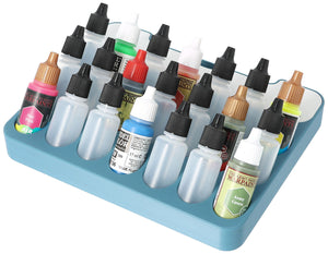 Feldherr paint rack with brush compartment for 4l Really Useful Box - 21 paint bottles