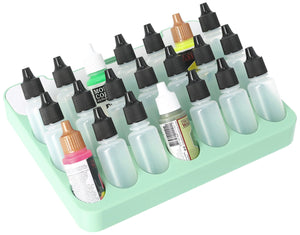 Feldherr paint rack with brush compartment for 4l Really Useful Box - 21 paint bottles