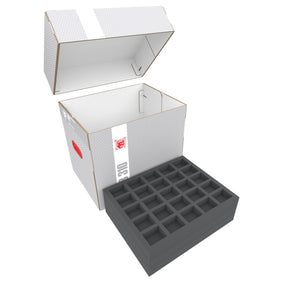 Feldherr GENERAL 370 bag with Storage Boxes FSLB310 + FSLB040 for tabletop miniatures in scale 1:72 (20 mm)