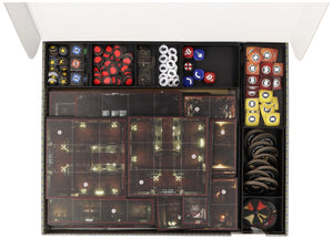 Feldherr MAXI bag incl. Storage Boxes FSLB040 + TCHS105 for Resident Evil: The Board Game - core game + 2 expansions