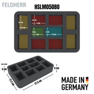 Feldherr MEDIUM bag for Kill Team: Tomb World Miniatures - 50 compartments
