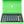 Feldherr Magnetic Box green for model railway locomotives, wagons and vehicles - 9 slots for N Gauge - vertical