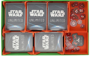 Feldherr Magnetic Box green for Star Wars: Unlimited - 750 cards + game material