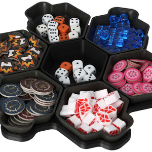 Feldherr SHELL token trays turntable 6+1