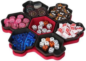 Feldherr SHELL token trays turntable 6+1