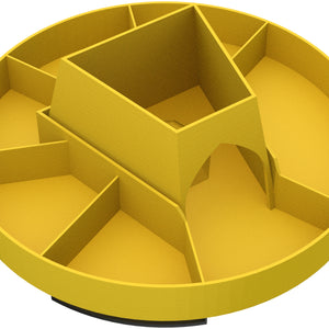 Feldherr token tray CAROUSEL + Feldherr 3D Food Tokens Upgrade Set for Wingspan - complete set