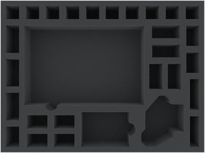 Feldherr foam set + Organizer Insert for HeroQuest (2021): core game + 3 expansions - core game box