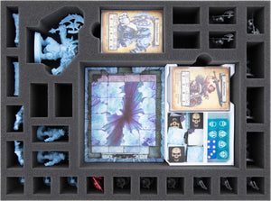 Feldherr foam Set + Organizer Insert for HeroQuest (2021) Core Game + 4 Expansions - core game box