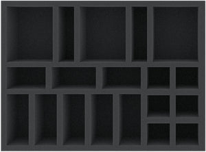 Feldherr foam set + Organizer Insert for HeroQuest (2021): Kellar's Keep - board game box