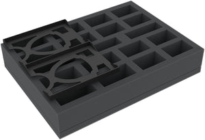 Feldherr foam set + card holder for HeroQuest (2021): The Return of the Witch Lord - board game box