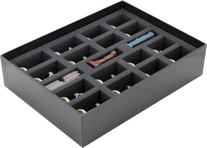 Feldherr foam + Organizer Insert Bundle for HeroQuest (2021) Mythic Box + 3 expansions - in original board game boxes