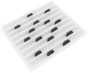 40 spacers / foam blocks - for Z Scale / N Scale - 30 mm x 25 mm x 15 mm HS025A001