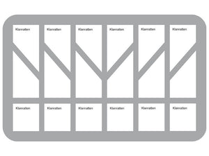 HS035SKBO half-size Schaumstoff 18 Warhammer Skaven Klanratten Schaumstoff 35 mm mit angeklebtem Boden