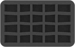 HS035A024 Feldherr foam tray for Dungeons and Dragons - 20 miniatures