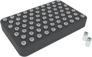 HS035A038 Feldherr Half-Size foam tray for Vials - 67 compartments