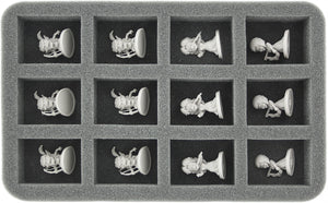 HS035AQ03 35 mm Half-Size Schaumstoff für 12 Arcadia Quest Figuren