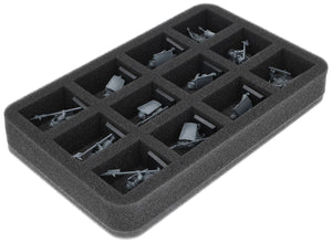 HS040A047 Feldherr foam tray for Kingdom of Bretonnia - 12 compartments