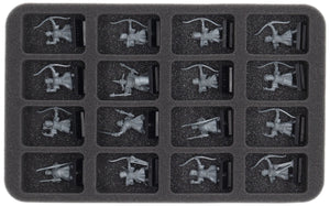 HS040A049 Feldherr foam tray for Kingdom of Bretonnia - 16 compartments