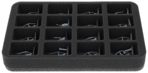 HS040A049 Feldherr foam tray for Kingdom of Bretonnia - 16 compartments